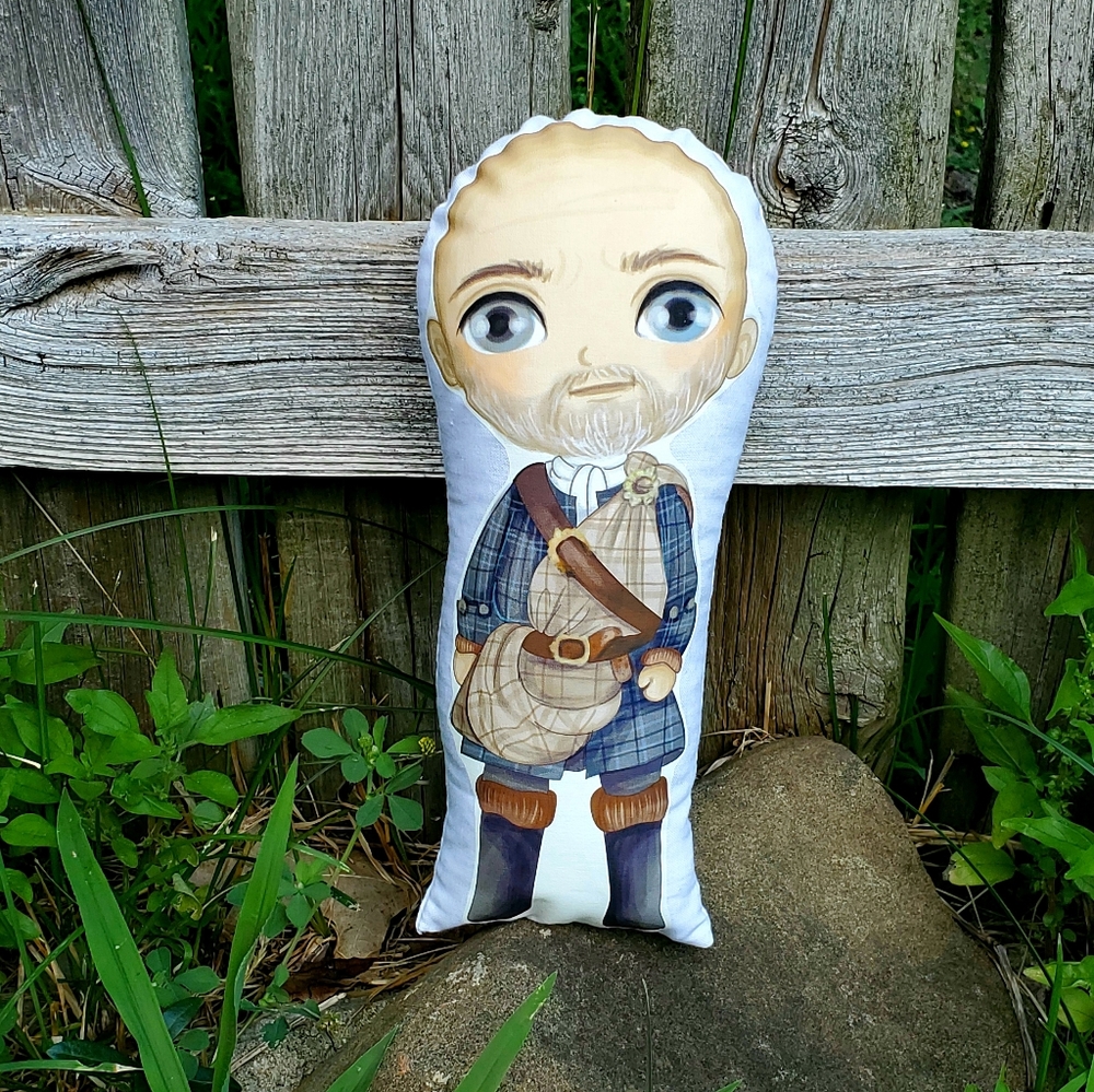 Outlander Dougal MacKenzie Pillow Pal. New.